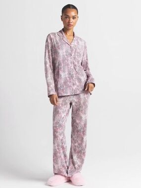 Skims Sleep Long Sleeve Button Up Set